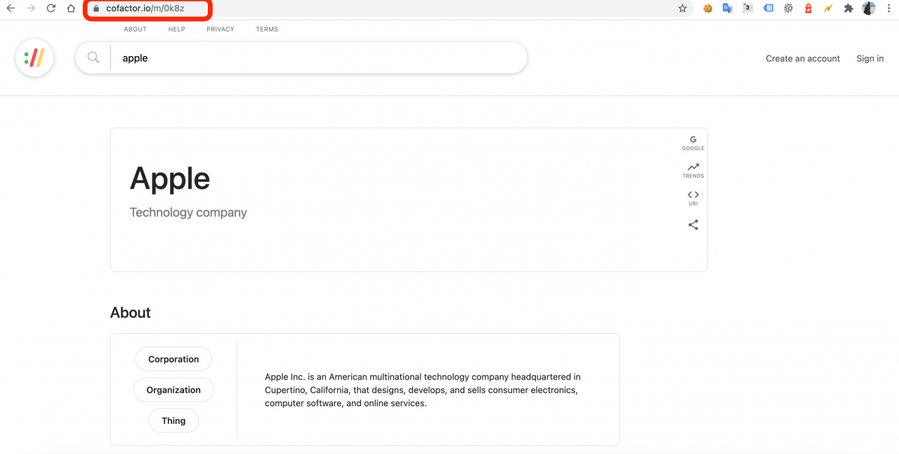 MREID cua google knowledge