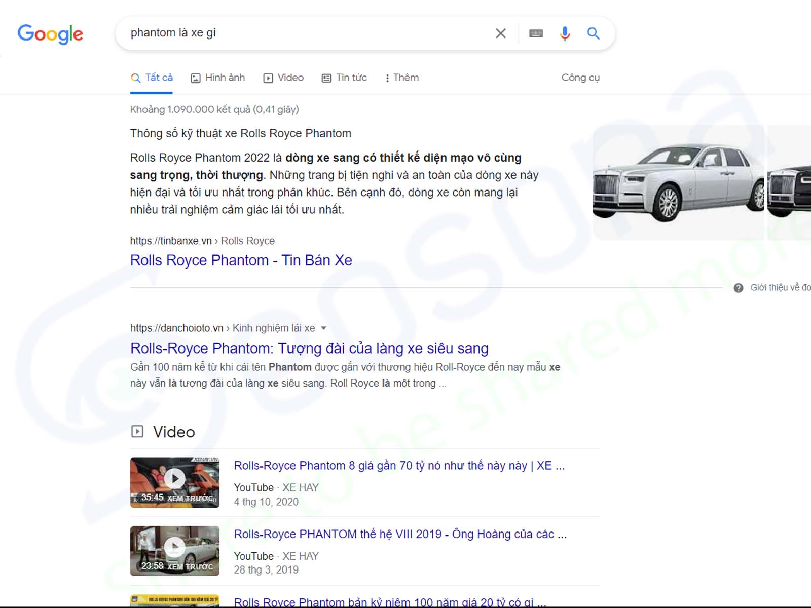 ảnh đoạn featured snippet dạng đoạn văn