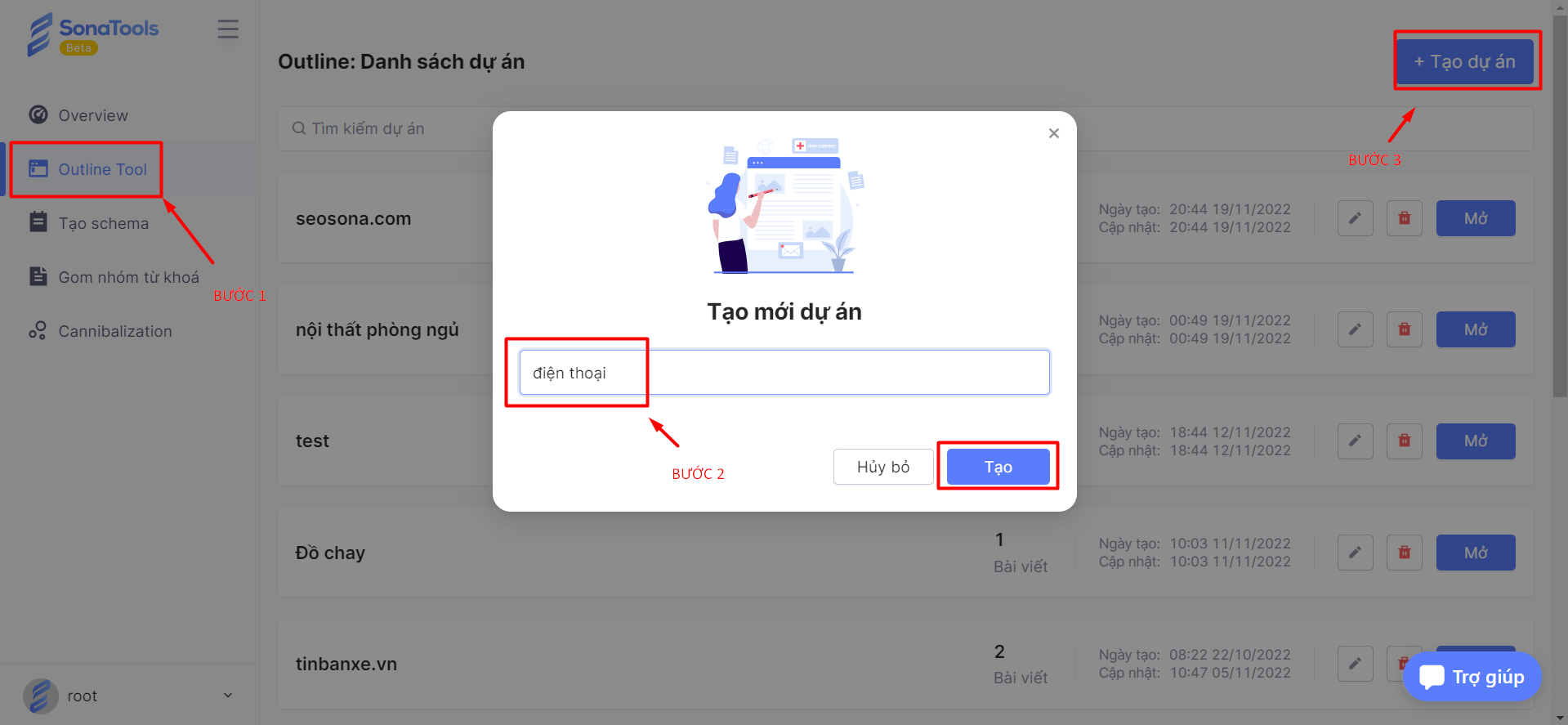 Sonatools Outline Tools: tạo outline cho bài viết