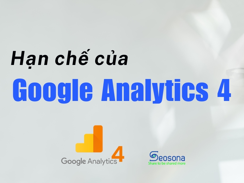 hạn chế của google analytics