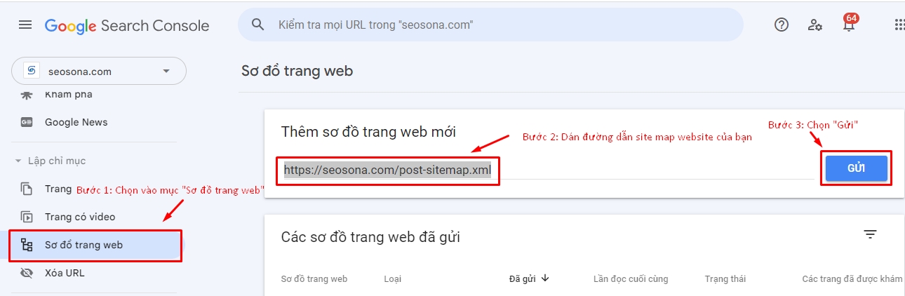 Dấu hiệu website đang ở trong Google Sandbox
