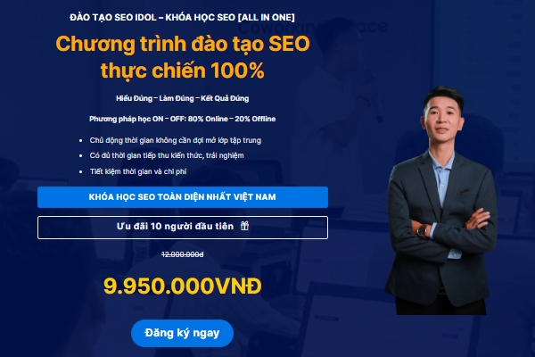Khóa học SEO ALL IN ONE