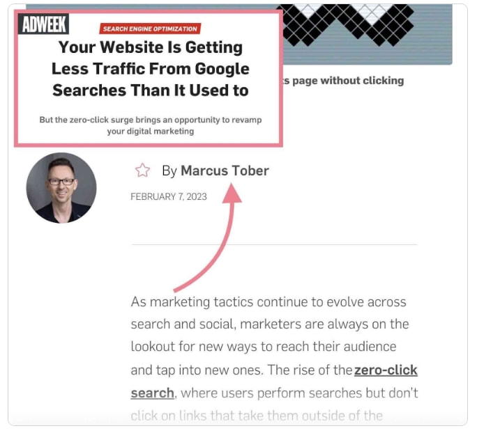 Một bài Guest Post của Marcus Tober (chuyên gia tại Semrush)