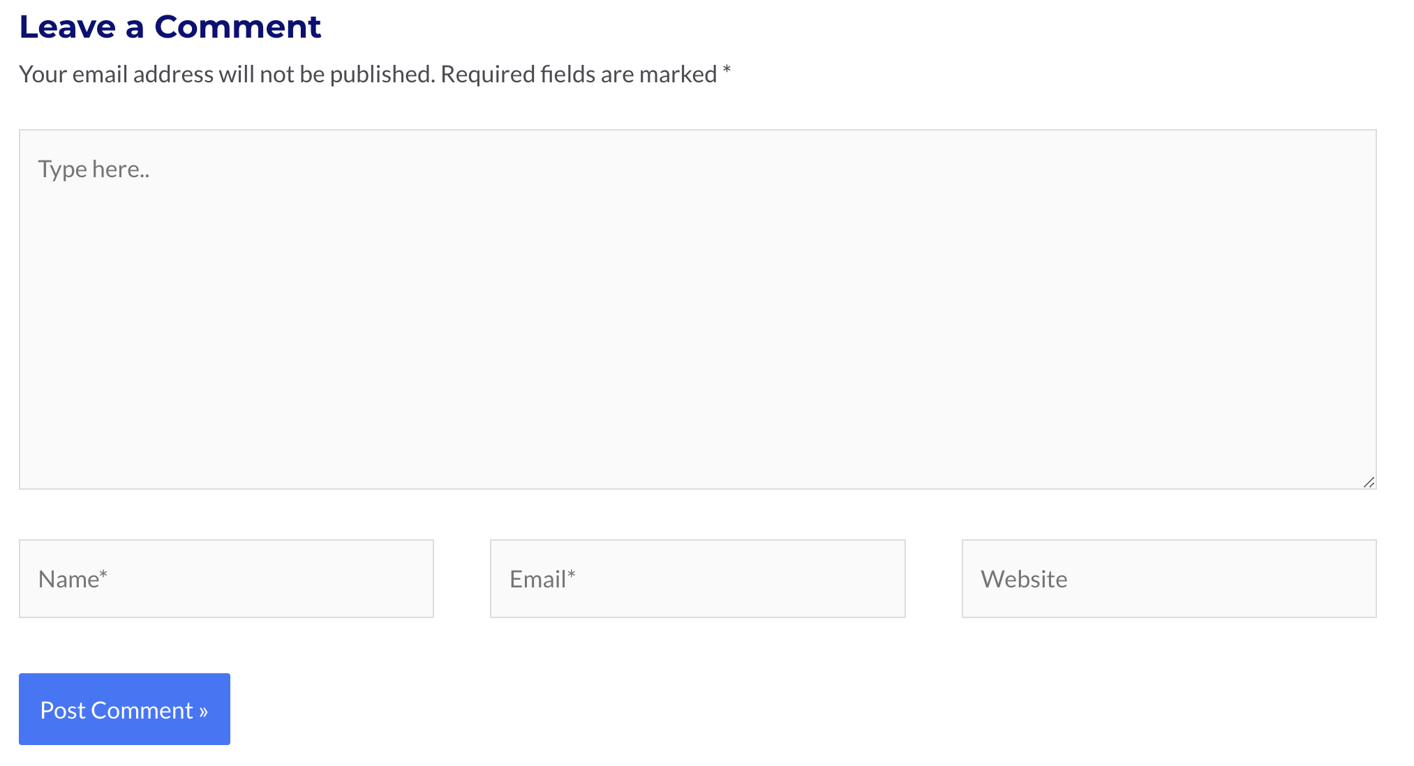 ví dụ về Backlink blog comment