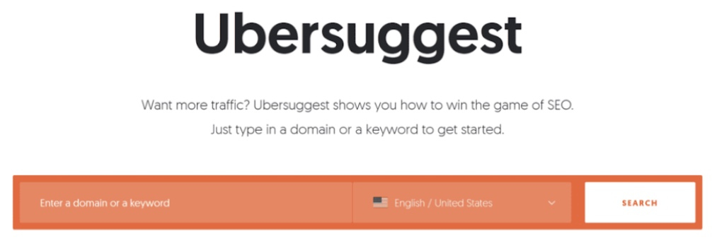 tìm lsi keyword bằng uber suggestion