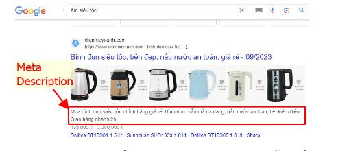 Thẻ Meta Description