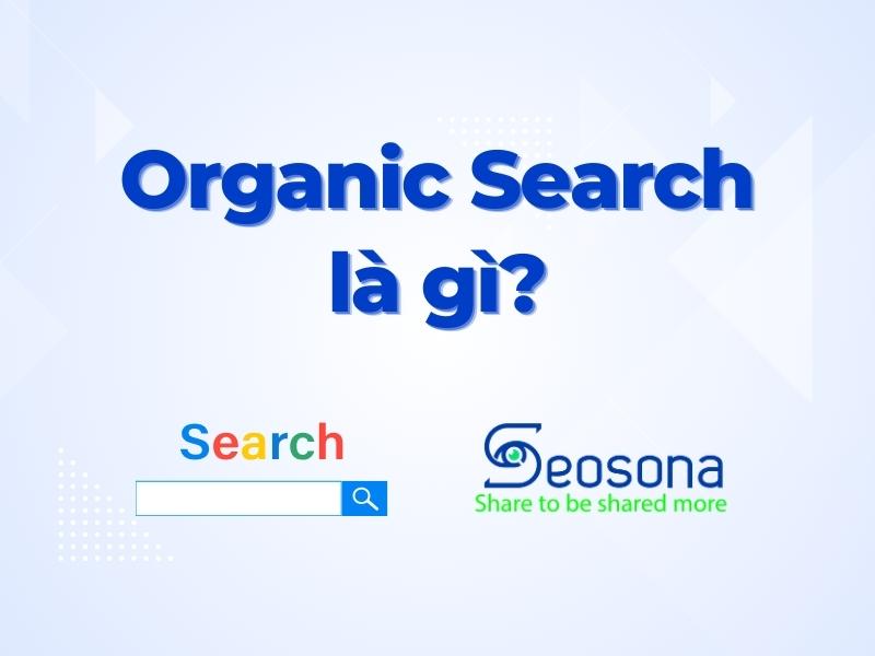 organic search là gì