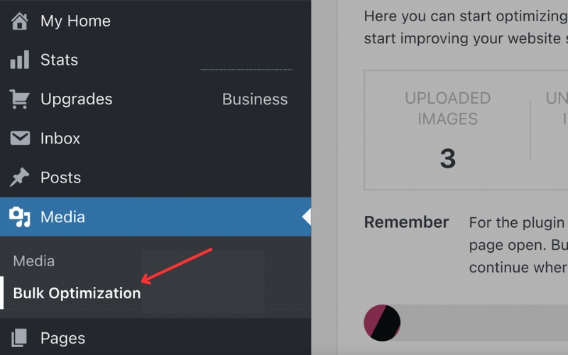 TinyPNG: chọn tối ưu hóa hàng loạt trong thư viện phương tiện WordPress