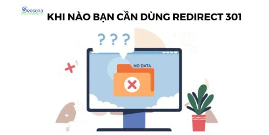 trường hợp bạn nên sử dụng Redirect 301