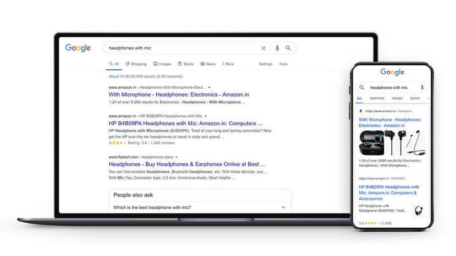 Ví dụ Product Markup trong kết quả tìm kiếm
