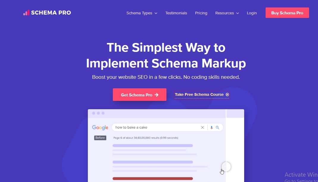 Giao diện Schema Pro