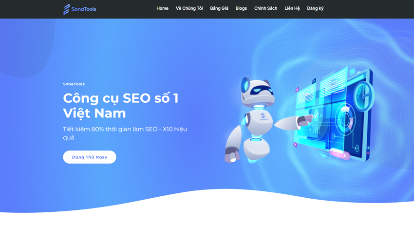 Giao diện công cụ tối ưu hình ảnh SonaTools