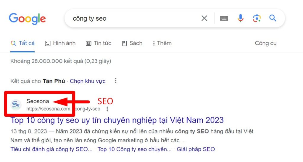 SEO tối ưu website với công cụ tìm kiếm