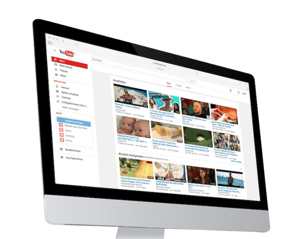 Các nguồn phổ biến trên Youtube