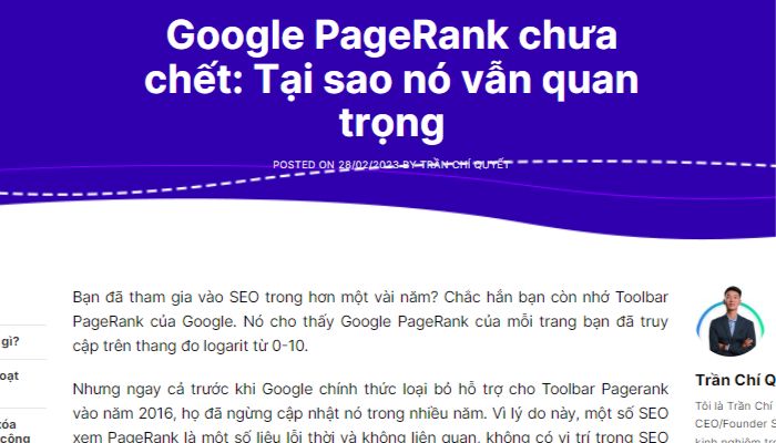 google-page-ranking
