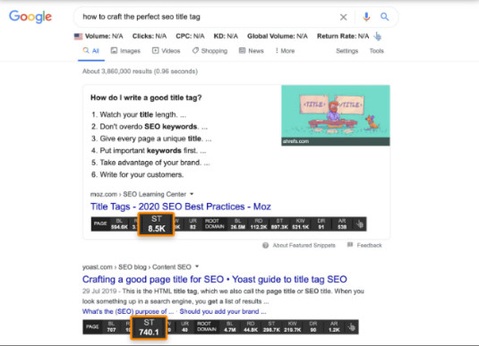 Tìm từ khóa thông dụng bằng Ahrefs