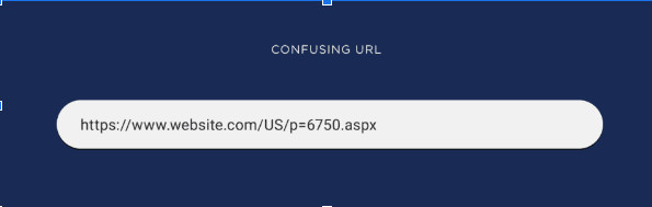 Ví dụ URL chứa chuỗi khó đọc