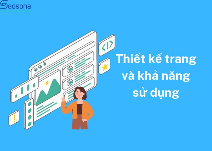 Thiết kế trang web và khả năng sử dụng