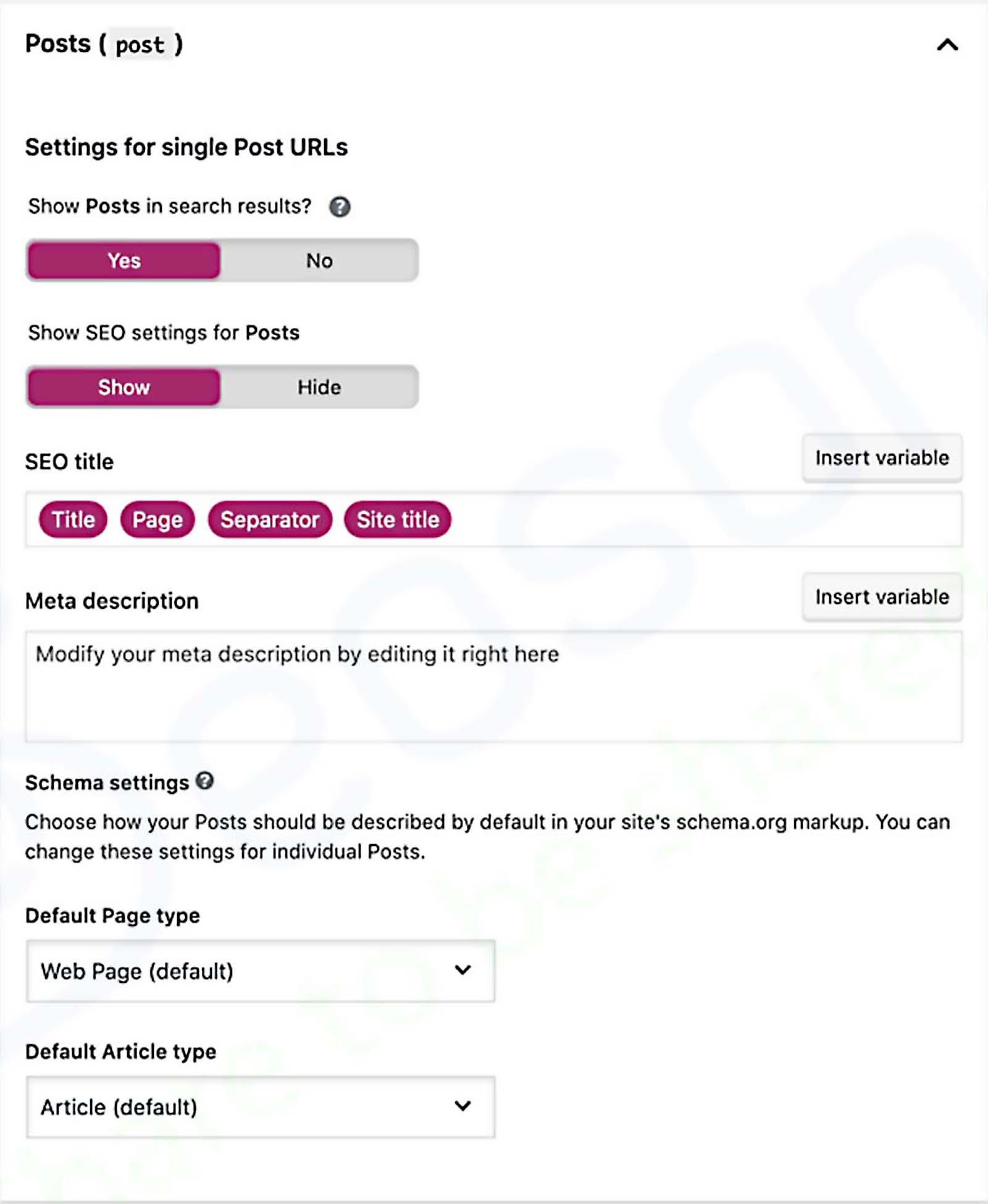 Yoast SEO 5